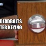Deadbolt Lock Kelowna